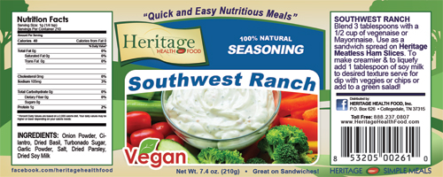 HERITAGE FOODS - Online Proofs